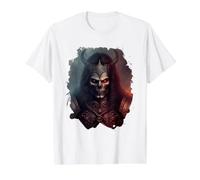 La Leyenda de los Vampiros disfrazada de fantasía Camiseta gráfica económica, Hombre, Blanco, XL