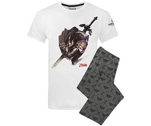 La Leyenda de Zelda Pijamas Mens Nintendo T Shirt & Lounge Pantalones