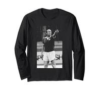 La Leyenda del fútbol Bobby Charlton Último Partido del Manchester Manga Larga