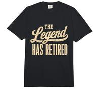 La Leyenda ha Retirado el Divertido clásico de jubilación Distressed Comfort Colors Adult Heavyweight T-Shirt