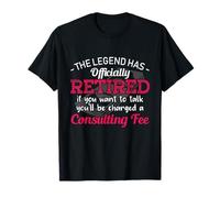 La leyenda ha retirado oficialmente divertido regalo de jubilación Camiseta