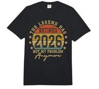 La Leyenda se ha Retirado 2026 Ya no es mi Problema Divertido Comfort Colors Adult Heavyweight T-Shirt