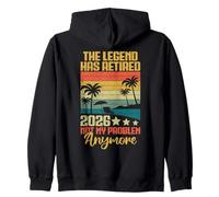 La Leyenda se ha Retirado 2026 Ya no es mi Problema Sudadera con Capucha