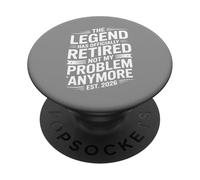 La Leyenda se ha Retirado Oficialmente, ya no es mi Problema PopSockets PopGrip Adhesivo