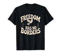 La Libertad no Tiene fronteras Paloma Camiseta