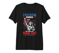 La Libertad Suena como Mi Deuda Camiseta Premium