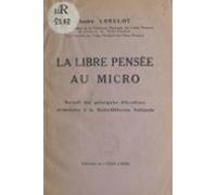 La Libre Pensée Au Micro (ebook)