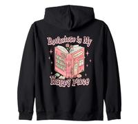 La librería es mi Lugar Feliz Escape caprichoso Sudadera con Capucha