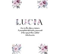 La Libreta de Lucía: diarios para escribir con páginas decoradas y mensajes positivos en el interior - libretas bonitas para niñas - libretas bonitas para regalar - libretas bonitas para escribir