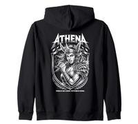 La líder de Athena Goddess Rock, Olympus Rock and Roll BACK Sudadera con Capucha