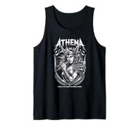 La líder de Athena Goddess Rock, Olympus Rock and Roll Camiseta sin Mangas