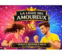 LA LIGUE DES AMOUREUX - Duels de Couple à Relever à Deux: Jeux de logique et casse-têtes pour couple - Défis fun et compétition amoureuse - Idée cadeau originale - Activité pour animer vos soirées