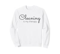 La Limpieza es mi Terapia ordenada Monstruo Orgulloso quedarse en casa mamá Sudadera