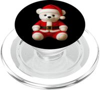 La Linda alegría navideña de Santa Bear da Forma a la manía PopSockets PopGrip para MagSafe