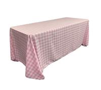 La Lino Polialgodón A Cuadros Mantel Rectangular