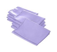 La Lino popelín servilleta, poliéster, poliéster, Lilac, 45.7 x 45.7 x 0.04 cm