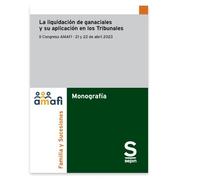 La liquidación de gananciales y su aplicación en los Tribunales: II Congreso AMAFI · 21 y 22 de abril 2023 (Monográficos)