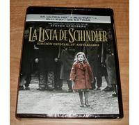 La Lista de Schindler (Schindler's List) 4K UHD+Blu-Ray+BD Extras Nuevo A-B-C