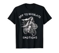 La Llorona se va a Regular Las emociones Folclore Latino Divertido Camiseta gráfica económica, Hombre, Negro, XL