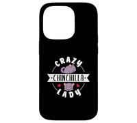 La loca señora chinchilla Carcasa para iPhone 14 Pro