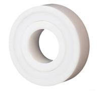 La loza llena de la circona 6902-2rs selló la alta temperatura blanca 180c del rodamiento de bolitas 15x28x7m m para los motores y las impulsiones industriales de la automatización con el material de