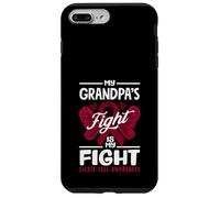La Lucha de mi Abuelo es mi Lucha contra la Conciencia de células falciformes Carcasa para iPhone 7 Plus/8 Plus