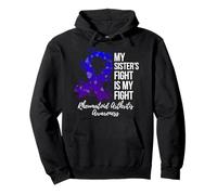 La Lucha de mi Hermana es mi Lucha contra la Artritis reumatoide Sudadera con Capucha