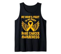 La Lucha de mi mamá es mi Lucha contra el cáncer de Huesos Camiseta sin Mangas