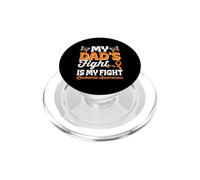 La Lucha de mis papás es mi Lucha - Leucemia PopSockets PopGrip para MagSafe