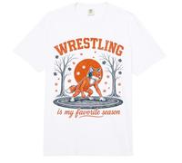 La Lucha Libre es mi Temporada Favorita Fox Retro Comfort Colors Adult Heavyweight T-Shirt