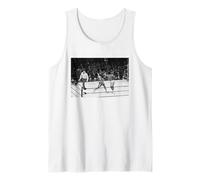 La Lucha Muhammad Ali Joe Frazier aterriza el Boxeo de Gancho Izquierdo Camiseta sin Mangas