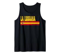 LA LUISIANA Ciudad España Vintage Estética Vacaciones de Verano Camiseta sin Mangas