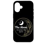 La Luna Basa mi espíritu Cita Fases Lunares Luna Celestial Carcasa para iPhone 16