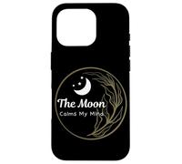 La Luna Calma Mi Mente Fases Lunares Cita Símbolos Astrología Carcasa para iPhone 16 Pro