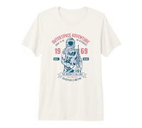 La Luna está Llamando Astronauta de 1969, Regalo de Explorador Espacial Camiseta Premium