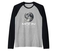 La Luna está Llamando y Debo IR Amante de la astronomía Lunar Camiseta Manga Raglan