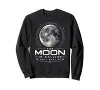 La Luna está Llamando y Debo IR Amante de la astronomía Lunar Sudadera