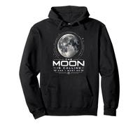 La Luna está Llamando y Debo IR Amante de la astronomía Lunar Sudadera con Capucha