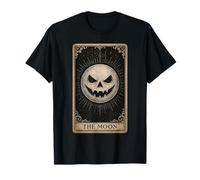 La Luna Mystical Jack o Lantern Moon Tarot Card Camiseta
