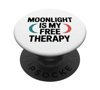 La Lune EST ma Therapie gratuite PopSockets PopGrip Adhesivo