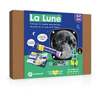 La Lune - Kit ludo-éducatif 3-7 ans: Fabrique ta lunette astronomique, ta carte lunaire et ta fusée