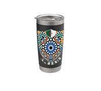 LA LUZ DE MI ARGELIA DZ AMAZIGH Vaso térmico de acero inoxidable de doble pared