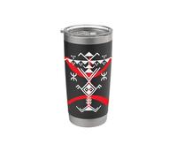 LA LUZ DE MI CULTURA KABYLE AMAZIGH Vaso térmico de acero inoxidable de doble pared