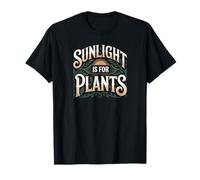 La luz del Sol es para Las Plantas Goth Gothic Sunshine Camiseta