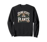 La luz del Sol es para Las Plantas Goth Gothic Sunshine Sudadera