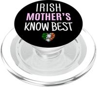 La Madre Irlandesa Sabe Mejor mamá Divertida Irlanda PopSockets PopGrip para MagSafe
