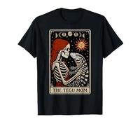 La Madre Tegu Carta del Tarot Lagarto Blanco y Negro Argentino Camiseta