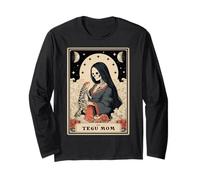 La Madre Tegu Carta del Tarot Lagarto Blanco y Negro Argentino Manga Larga