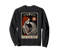 La Madre Tegu Carta del Tarot Lagarto Blanco y Negro Argentino Sudadera