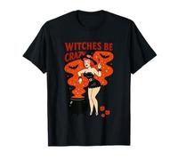 La Magia de Halloween de Witches Be Crazy Camiseta